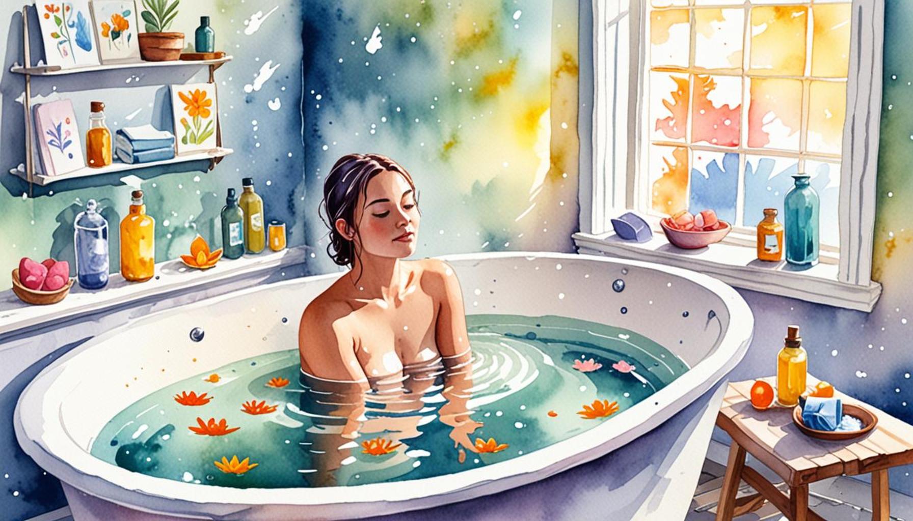 Reflecting on the Day: How Bath Meditation Can Help with Self-Assessment and Personal Growth