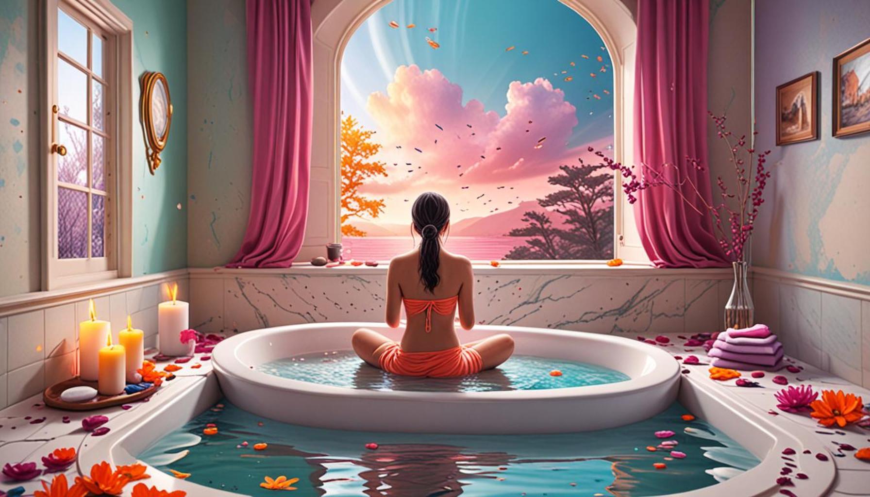 Releasing the Past: How Bath Meditation Can Help Overcome Emotional Trauma