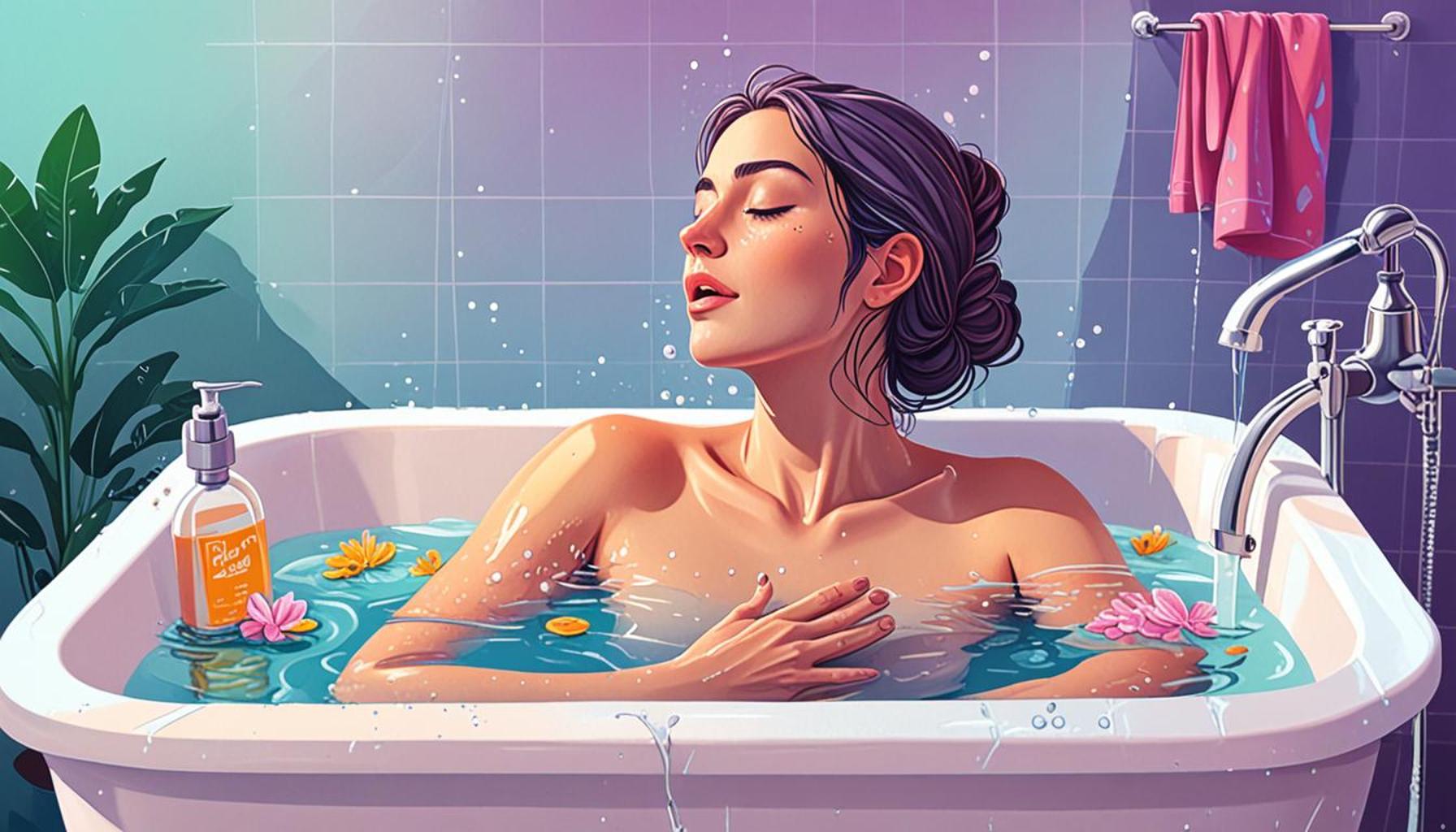 Breathing Techniques During Bathing to Alleviate Anxiety