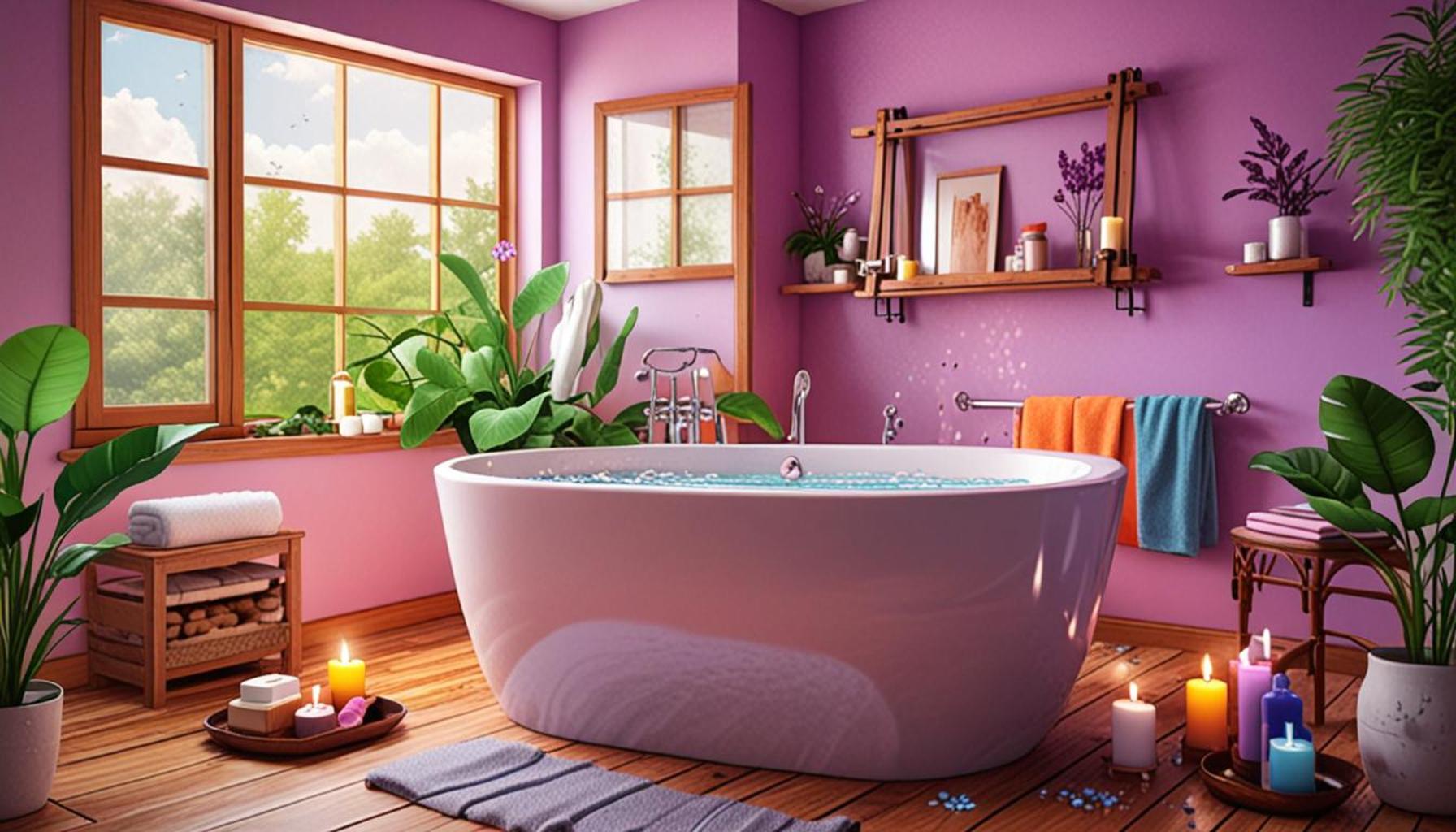 Creating a Relaxing Bathing Environment with Aromatherapy and Nature Sounds