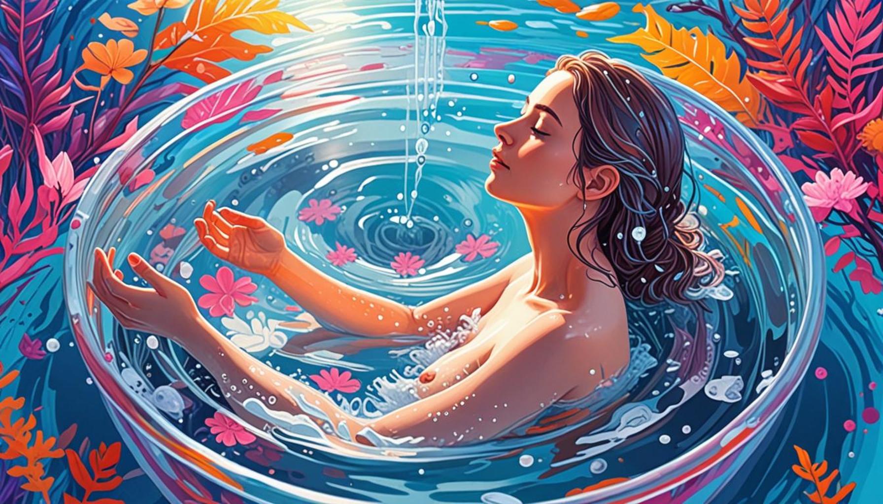 The Role of Visualization in Water Bath Meditation